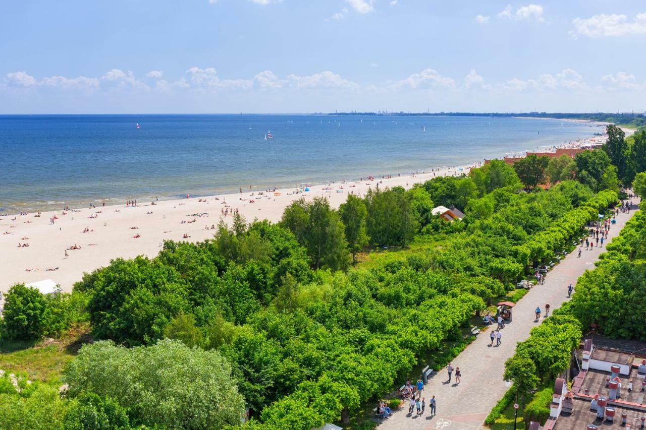 Golden Bay By Nadmorski Dwor Apartments Gdańsk Exteriör bild