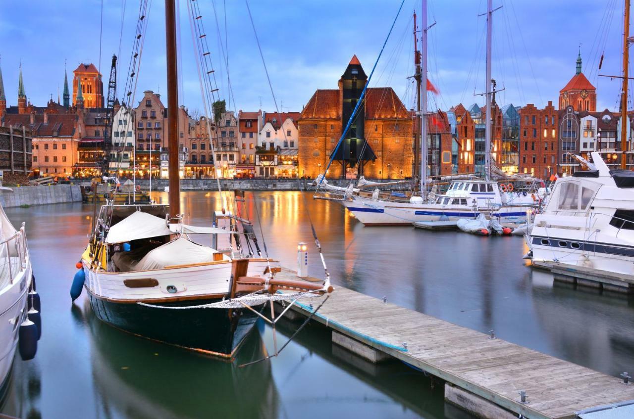Golden Bay By Nadmorski Dwor Apartments Gdańsk Exteriör bild